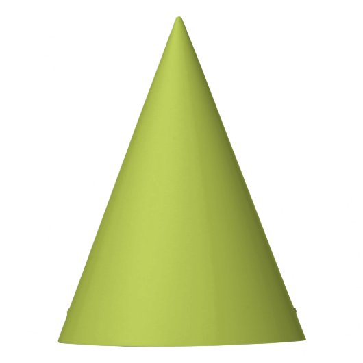 Trendy Soft Chartreuse Party Hat Feesthoedjes (Voorkant)