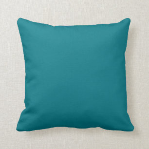 Trendy Solid Color Sierkussen Blauwgroen blauw