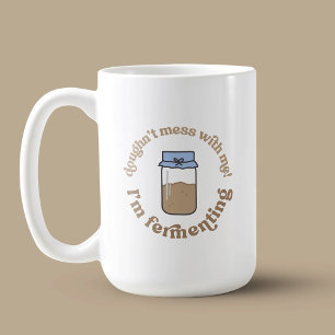 Trendy Sourdough Starter Bread Baker Pun Grappig Koffiemok