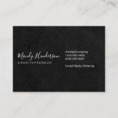 Trendy Speckled en Lux Visitekaartje (Achterkant)