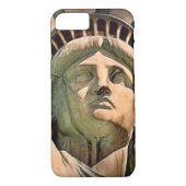 Trendy standbeeld van vrijheidsontwerp Case-Mate iPhone case (Achterkant)