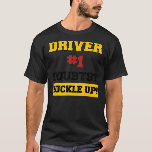 Trendy Statement Racer Driving Racing Driver T-shirt