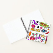"Trendy sticker Notitieboek (Binnen)