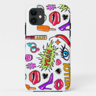"Trendy stickers     iPhone 11 Hoesje