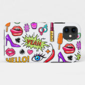 "Trendy stickers     Case-Mate iPhone Case (Achterkant (horizontaal))