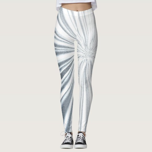 Trendy Stijlvol Astral Canvas Design Leggings (Voorkant)