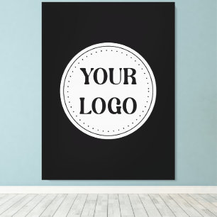 Trendy stijlvol & elegant merk canvas afdruk