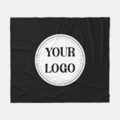 Trendy stijlvol & elegant merk fleece deken (Voorkant (Horizontaal))