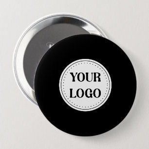Trendy stijlvol & elegant merk ronde button 4,0 cm