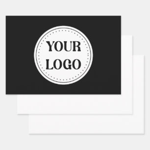 Trendy stijlvol en elegant van merk inpakpapier vel