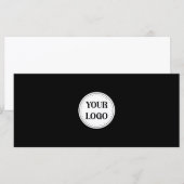 Trendy stijlvol en elegant van merk menu (Voorkant / Achterkant)