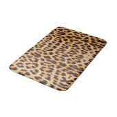trendy stijlvolle mode leopard print badmat (Gekanteld)