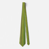 Trendy stijlvolle schaduwen van het Groene Stripe  Stropdas (Voorkant)
