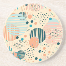 Trendy stippen patroon werpt kussen