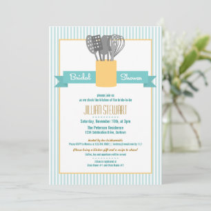 Trendy Stock the Kitchen Bridal Shower Kaart