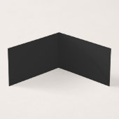 Trendy Style Gray Monogram Minimalist Plain Simple Visitekaartjes (Binnen)