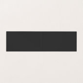 Trendy Style Gray Monogram Minimalist Plain Simple Visitekaartjes (Binnenkant ongevouwen)