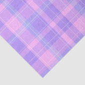 Trendy Stylish Pastel Pink Paars Play Tissuepapier (Detail)