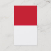 Trendy Stylish White Consultant Creative Visitekaartje (Achterkant)