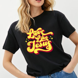 Trendy T-shirt, Christelijk Shirt, liefde zoals Je T-shirt