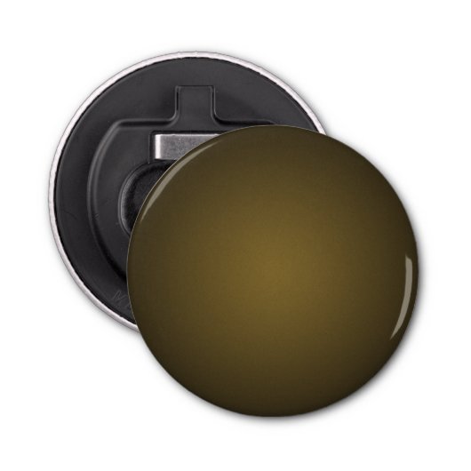 Trendy Tan en Black Grainy Vignette Button Flesopener (Voorkant)