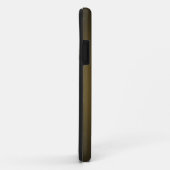 Trendy Tan en Black Grainy Vignette Case-Mate iPhone Case (Achterkant/rechts)