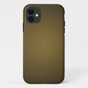 Trendy Tan en Black Grainy Vignette iPhone 11 Hoesje