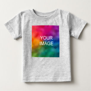 Trendy Tekst Foto Kwaliteit Fijne Jersey Heather G