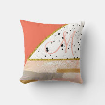 Trendy terracotta goumonogram