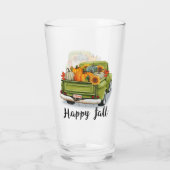 Trendy Thanksgiving Mooi Herfst Collectie Glas (Achterkant)