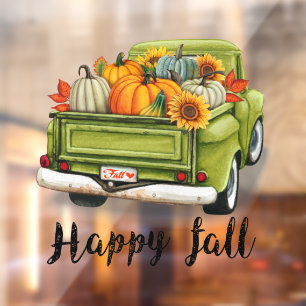 Trendy Thanksgiving Mooi Herfst Collectie Raamsticker