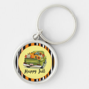 Trendy Thanksgiving Mooi Herfst Collectie Sleutelhanger
