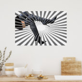 Trendy Thigh Boot Art Poster (Keuken)