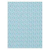 Trendy Tropical Flamingo & Watermelon Pattern Tafelkleed (Voorkant)