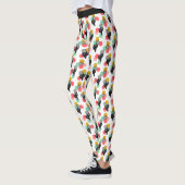 Trendy Tropical Succulent Leggings Motifs (Gauche)