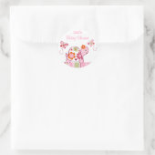 Trendy Tropical Turtle Envelope Seals Stickers (Tas)