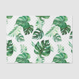 Trendy tropisch strand tissuepapier