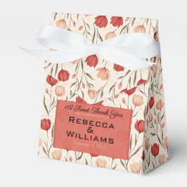 Trendy Tulp Ontvangst Huwelijksgunst Dozen Bedankdoosjes