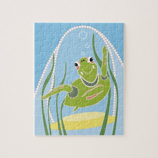 Trendy Turtle Puzzel (Verticaal)