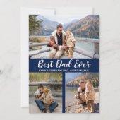 Trendy Typography 3 Photo Collage Vaderdag (Voorkant)