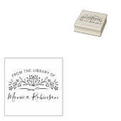 Trendy Typography Botanical van de bibliotheek van Rubberstempel (Gestempeld)