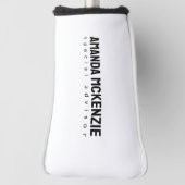 Trendy uniek creatief minimalistisch ontwerp golfheadcover (Draai 90)