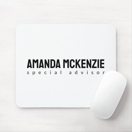 Trendy uniek creatief minimalistisch ontwerp muismat (Met muis)