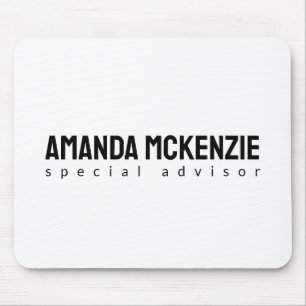 Trendy uniek creatief minimalistisch ontwerp muismat