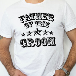Trendy Vader van het Groom T-shirt