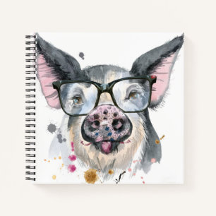 Trendy Varken Notitieboek