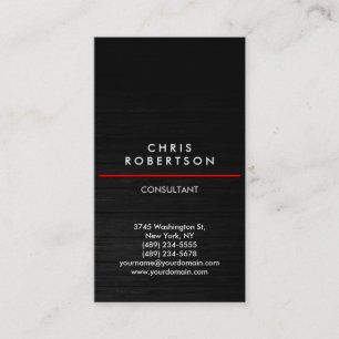 Trendy Vertical Grey Wood Pattern Visitekaartje