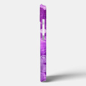 Trendy Violet Flower Case-Mate iPhone Case (Achterkant / Links)