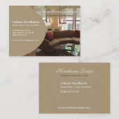 Trendy Visitekaartje van het Profiel Ovale (Voorkant / Achterkant)