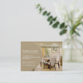 Trendy Visitekaartje van het Profiel Ovale (Staand voorkant)